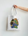 Tote bag | Illustrated Friends hug Art | 100% Cotton Canvas | I Want That Stationery Collective